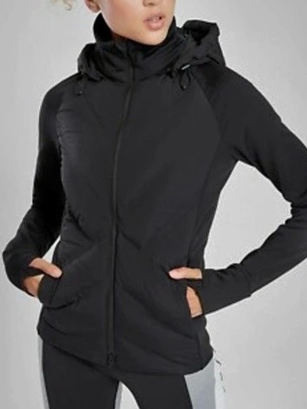 Athleta Flurry Force Insulation Jacket Women's Black